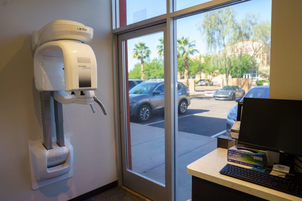Dental Technology and Laptop